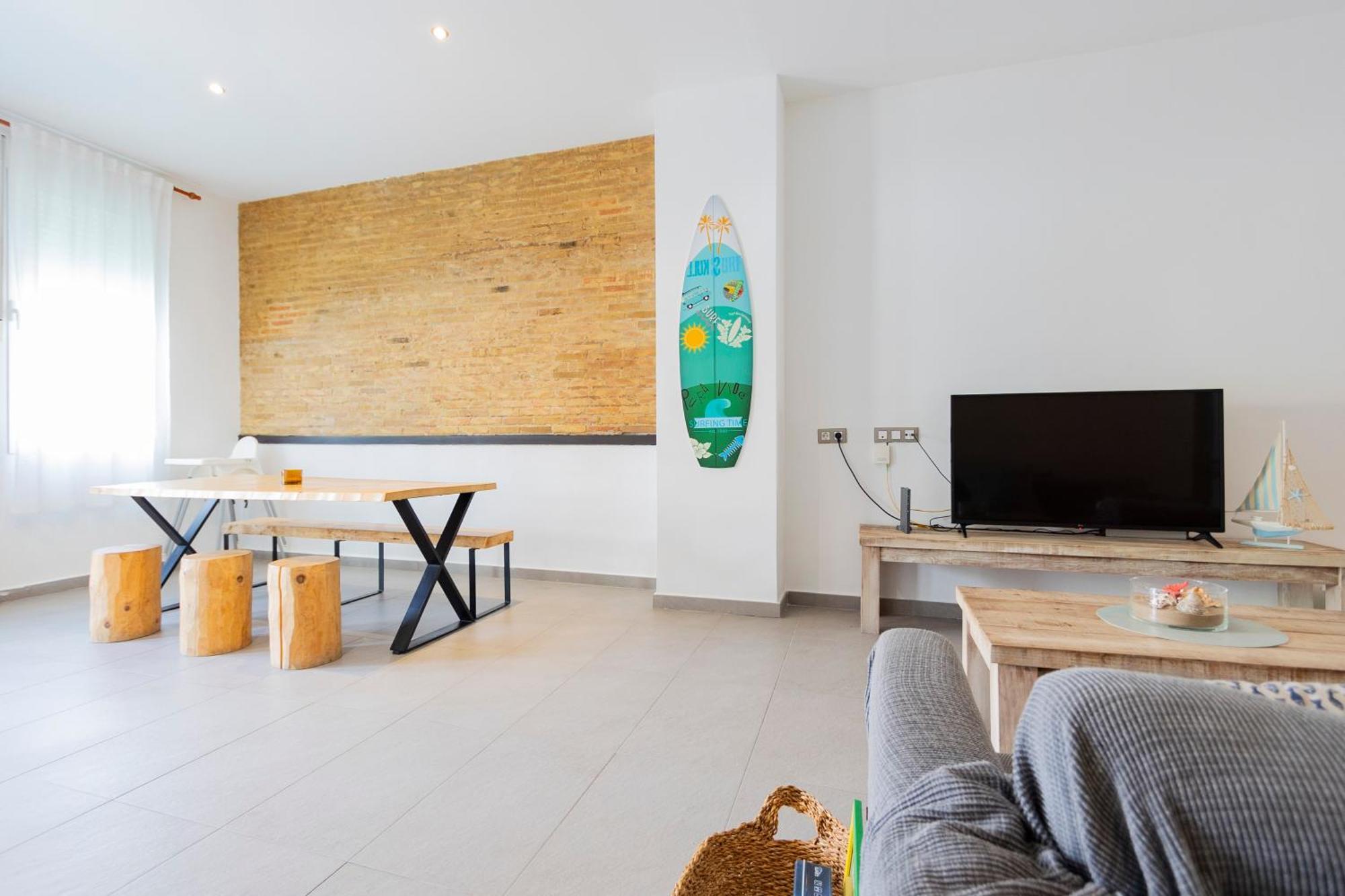 Cabanyal Beach House Валенсия Экстерьер фото