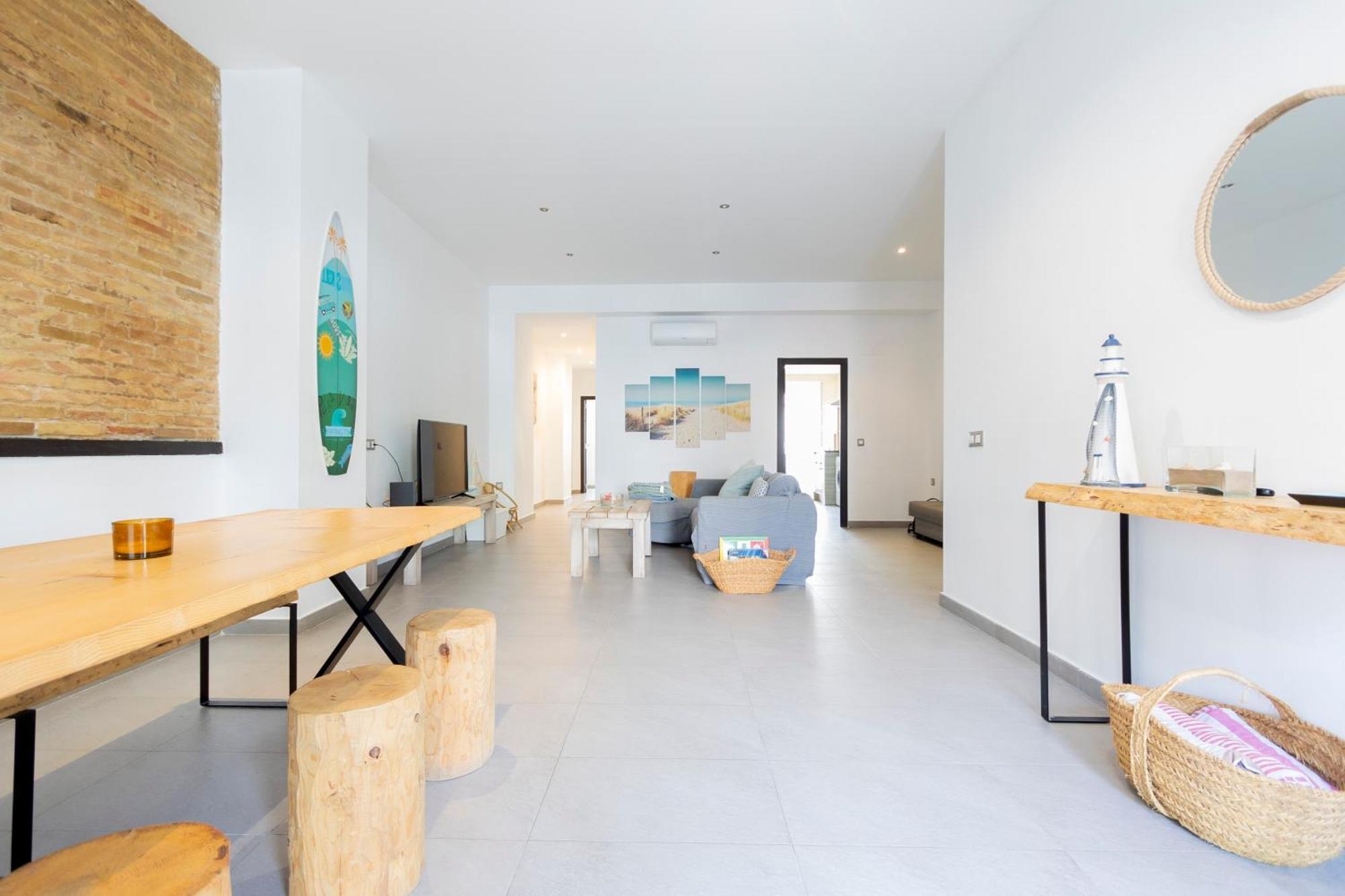 Cabanyal Beach House Валенсия Экстерьер фото
